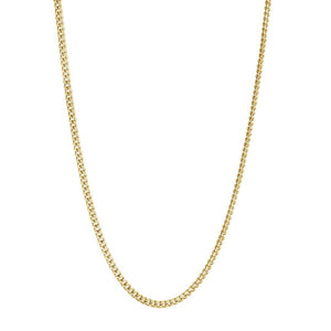 Slim Gold Plated Curb Chain Fifth Avenue Jewellers Kamloops BC
