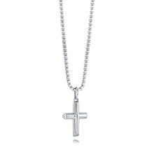Load image into Gallery viewer, Small Classic Cross Necklace Fifth Avenue Jewellers Kamloops BC
