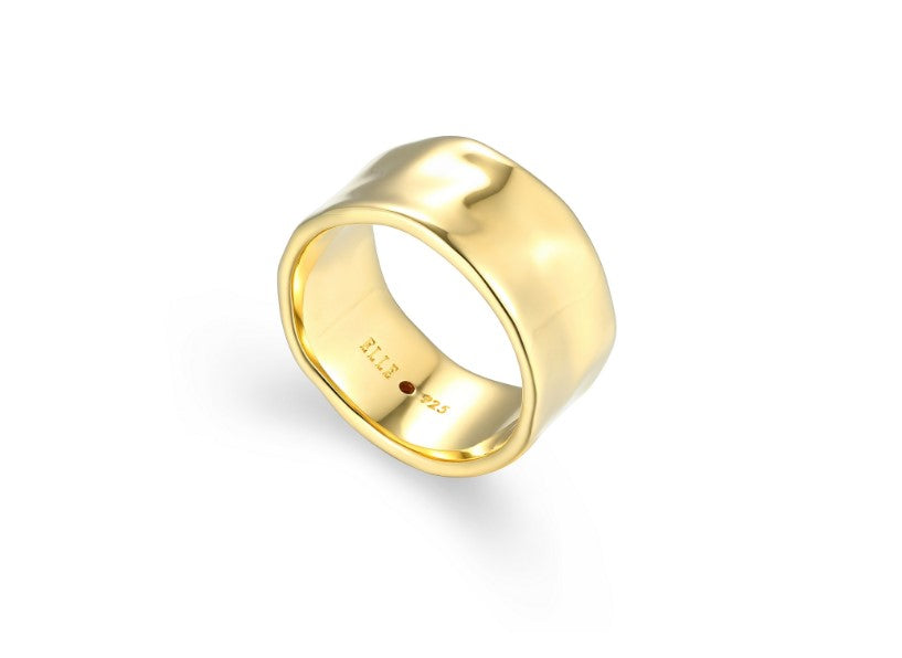 Soft Hammered Wide Band Fifth Avenue Jewellers Kamloops BC