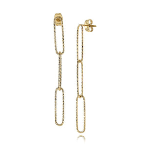 Sparkle Oval Dangle Earrings Fifth Avenue Jewellers