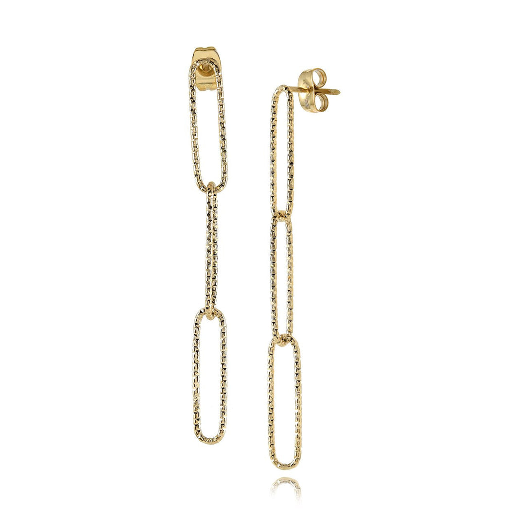 Sparkle Oval Dangle Earrings Fifth Avenue Jewellers