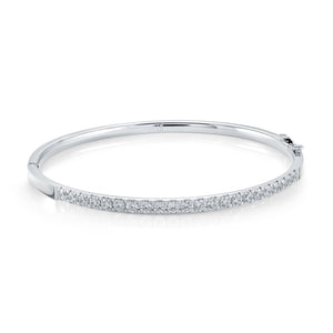 Sparkling CZ Bangle Fifth Avenue Jewellers Kamloops BC