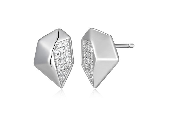 Sparkling Polygon Stud Earrings Fifth Avenue Jewellers Kamloops BC