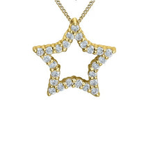 Load image into Gallery viewer, Sparkling Star Pendant Necklace Fifth Avenue Jewellers

