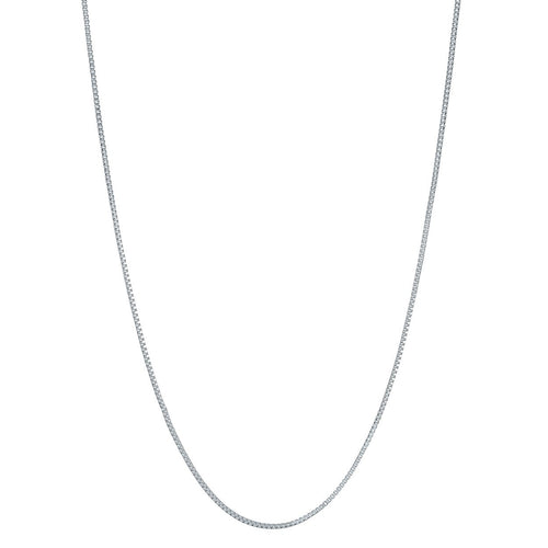 Stainless Steel Polished Box Chain Fifth Avenue Jewellers Kamloops BC