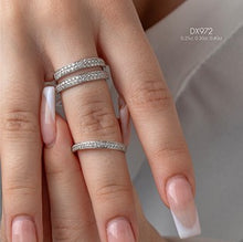 Load image into Gallery viewer, Double Row Diamond Band
