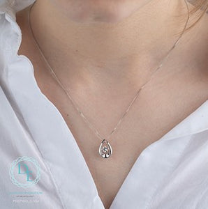 Necklace worn