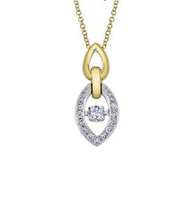 Load image into Gallery viewer, Teardrop Pulse Pendant Necklace Fifth Avenue Jewellers Kamloops BC

