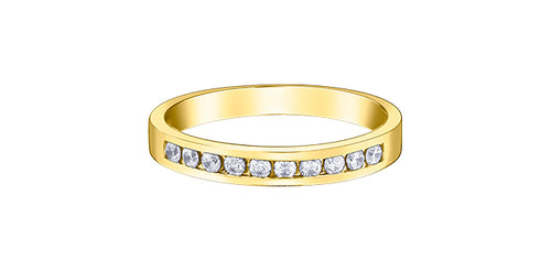 Ten stone diamond band Fifth Avenue Jewellers Kamloops BC