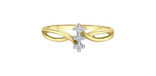 Load image into Gallery viewer, Three Stone Bypass Ring Fifth Avenue Jewellers

