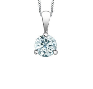 Trilogy Set Diamond Solitaire Necklace Fifth Avenue Jewellers