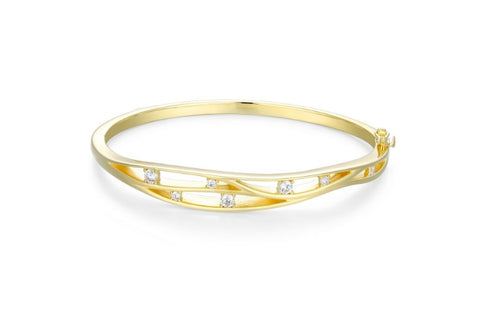 Triple Layered CZ Bangle Fifth Avenue Jewellers Kamloops BC