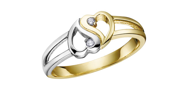 Two Hearts Ring Fifth Avenue Jewellers