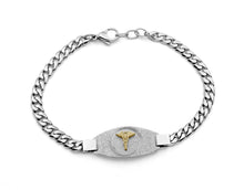 Load image into Gallery viewer, Two Tone Stardust Medic Alert Bracelet Fifth Avenue Jewellers Kamloops BC
