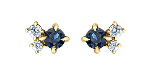 Wild Trio Stud Earrings Fifth Avenue Jewellers Kamloops BC
