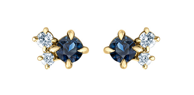Wild Trio Stud Earrings Fifth Avenue Jewellers Kamloops BC