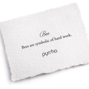 White card with text on a white background