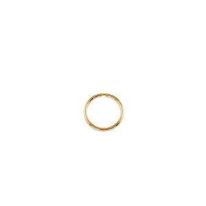 Bella Yellow Gold Keeper Hoop Earrings - Fifth Avenue Jewellers