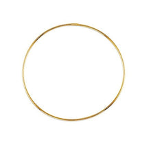 Load image into Gallery viewer, Bella Yellow Gold Keeper Hoop Earrings - Fifth Avenue Jewellers
