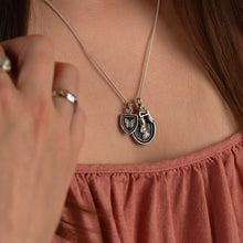 Load image into Gallery viewer, Hare talisman styled with letter and butterfly
