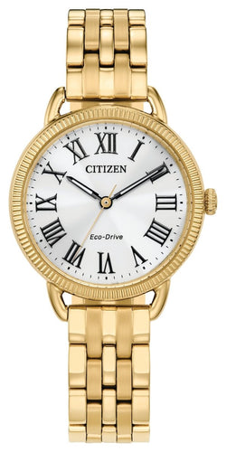 Citizen Eco Drive Classic Coin Edge Watch EM1052-51A - Fifth Avenue Jewellers