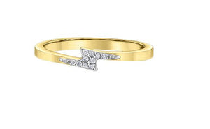 Diamond Lightning Bolt Ring - Fifth Avenue Jewellers