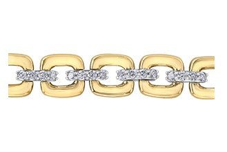 Diamond Link Bracelet - Fifth Avenue Jewellers