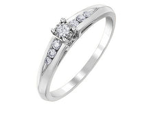 Load image into Gallery viewer, Gold &amp; Diamond Promise Ring - Fifth Avenue Jewellers
