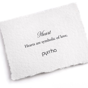 Pyrrha Heart Symbol Stud Earrings