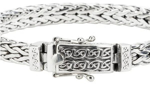 Keith Jack Celtic Square Dragon Weave Bracelet - Fifth Avenue Jewellers
