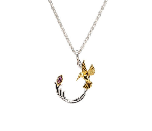 Keith Jack Single Hummingbird Pendant Necklace - Fifth Avenue Jewellers