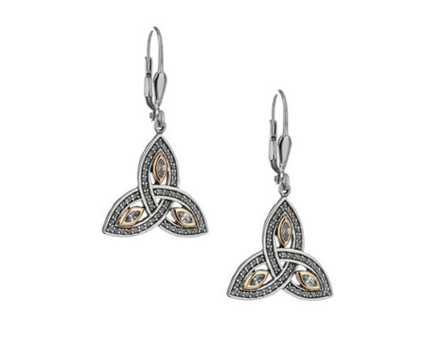 Keith Jack Trinity Marquise Dangle Earrings - Fifth Avenue Jewellers