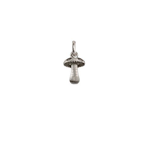 Pyrrha Mushroom Symbol Charm in Sterling Silver Fifth Avenue Jewellers