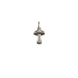 Pyrrha Mushroom Symbol Charm in Sterling Silver Fifth Avenue Jewellers