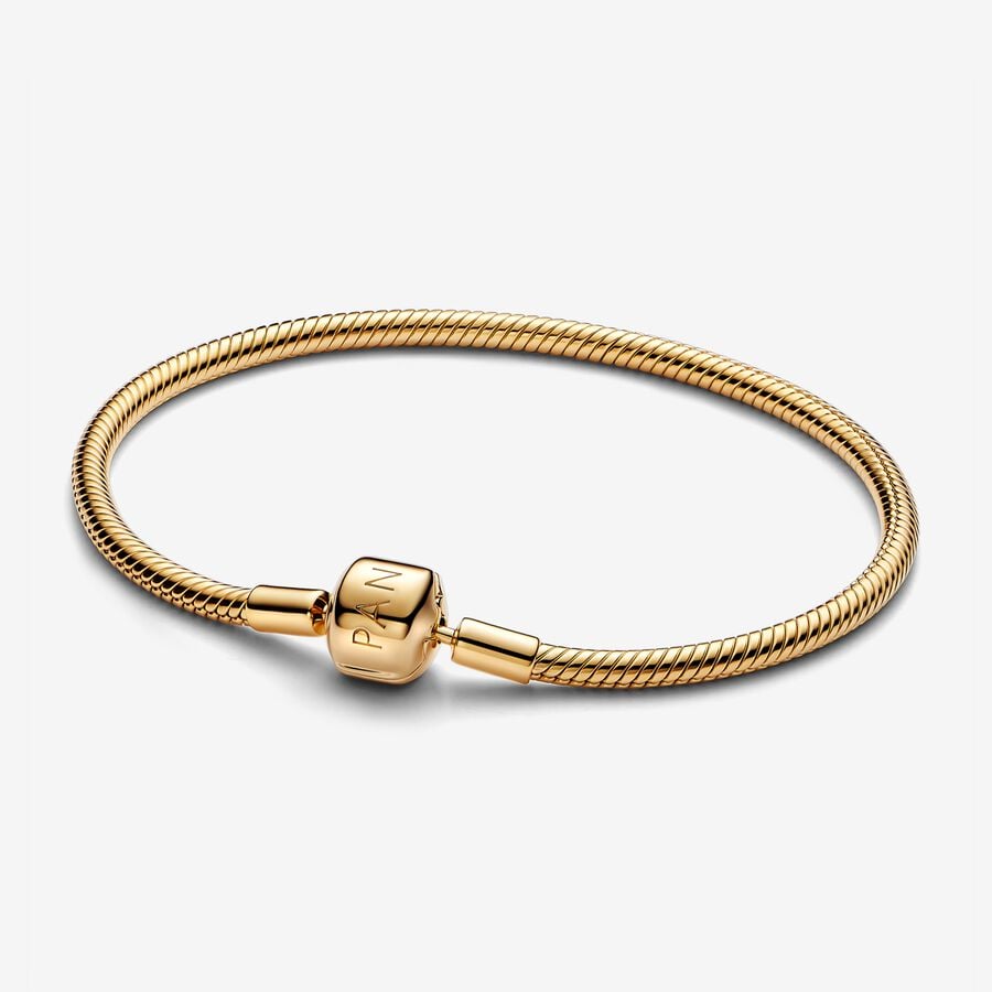 Pandora Barrel Clasp Snake Chain Bracelet – Fifth Avenue Jewellers