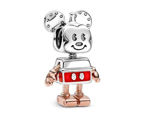 Pandora Disney Mickey Mouse Robot Charm - Fifth Avenue Jewellers