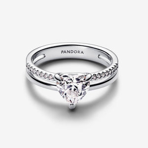 Pandora Double Band Heart Ring - Fifth Avenue Jewellers