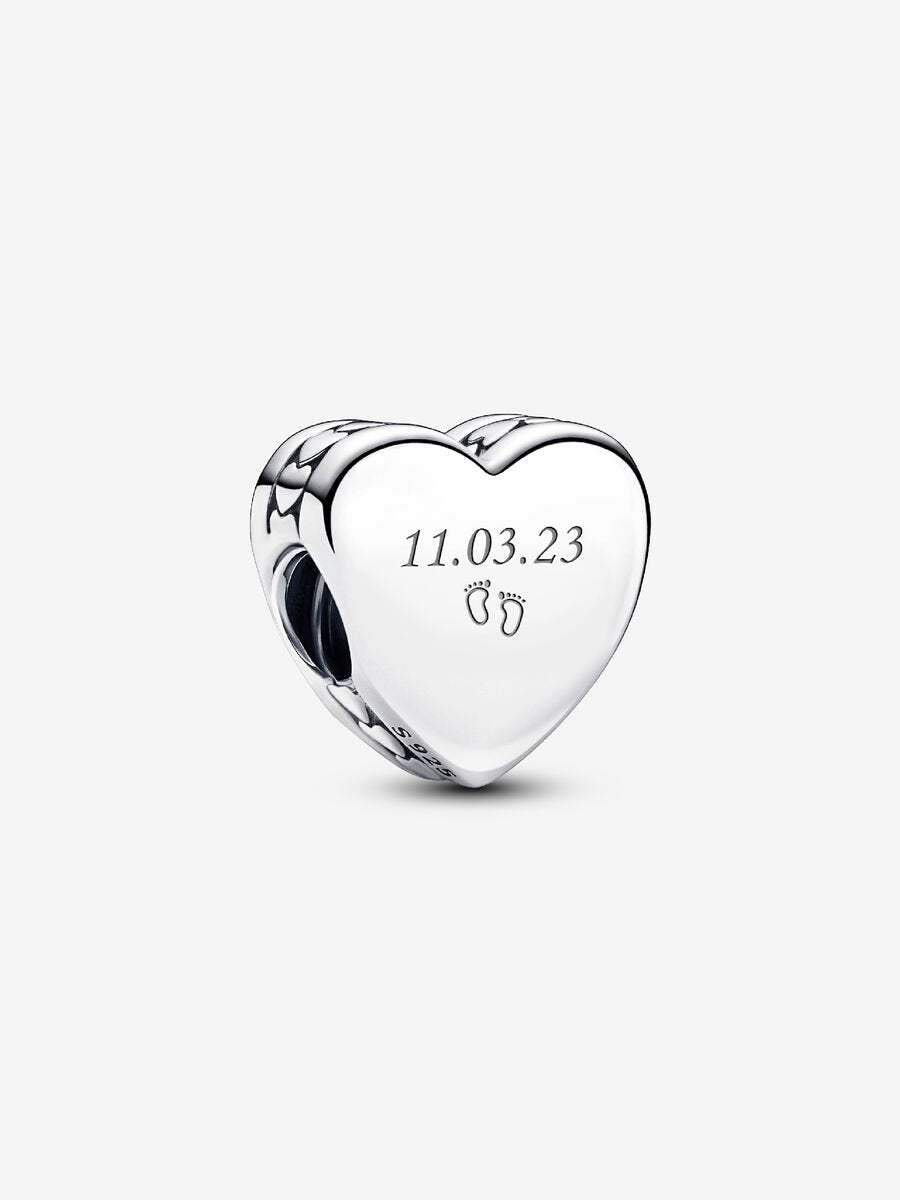 Pandora Engravable Heart Charm - Fifth Avenue Jewellers