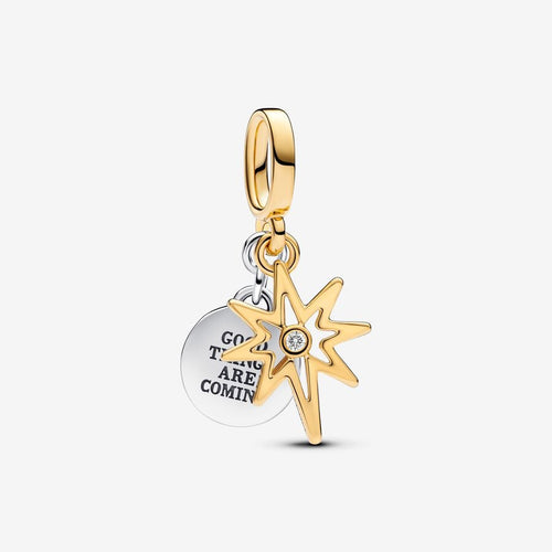 Pandora Engravable North Star Lab - grown Diamond Dangle Charm - Fifth Avenue Jewellers