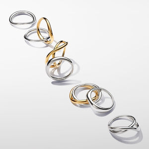 Pandora Essence Organically Shaped Band Ring - Fifth Avenue Jewellers