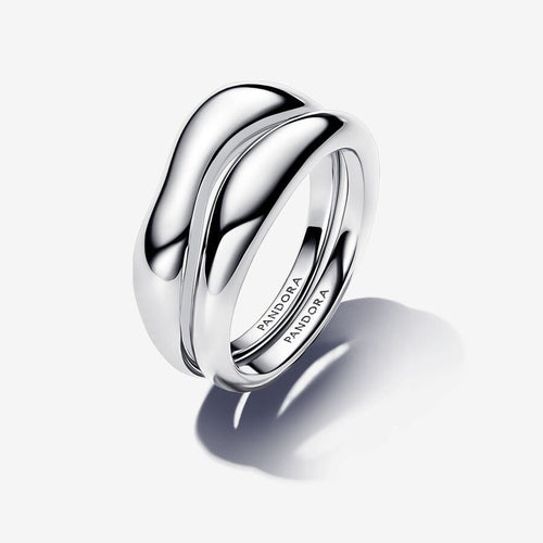 Pandora Essence Organically Shaped Stacking Rings - Fifth Avenue Jewellers