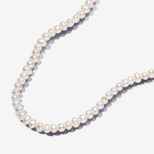 Pandora Essence Treated Freshwater Cultured Pearls T-bar Collier Necklace - Fifth Avenue Jewellers
