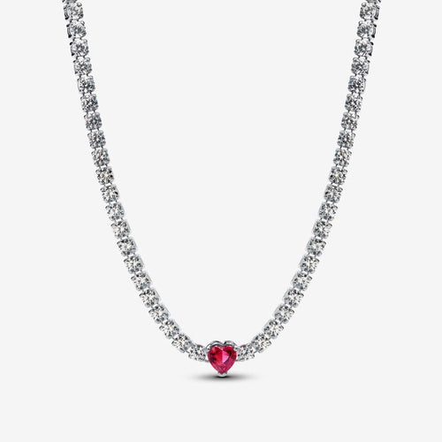 Pandora Halo Heart Choker - Fifth Avenue Jewellers