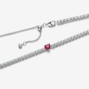 Pandora Halo Heart Choker - Fifth Avenue Jewellers