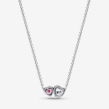 Load image into Gallery viewer, Pandora Halo Hearts Pendant Necklace - Fifth Avenue Jewellers
