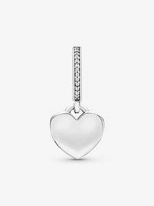 Pandora Heart Silver Dangle With Clear Cubic Zirconia - Fifth Avenue Jewellers