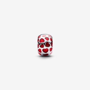 Pandora Hearts Round Clip Charm - Fifth Avenue Jewellers