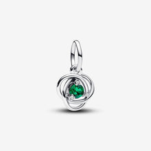 Load image into Gallery viewer, Pandora May Royal Green Eternity Circle Dangle Charm - Fifth Avenue Jewellers
