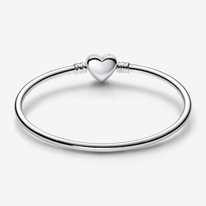 Pandora Moments Heart & Butterfly Bangle - Fifth Avenue Jewellers