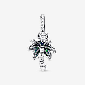 Pandora Opalescent Green Palm Tree Dangle Charm - Fifth Avenue Jewellers